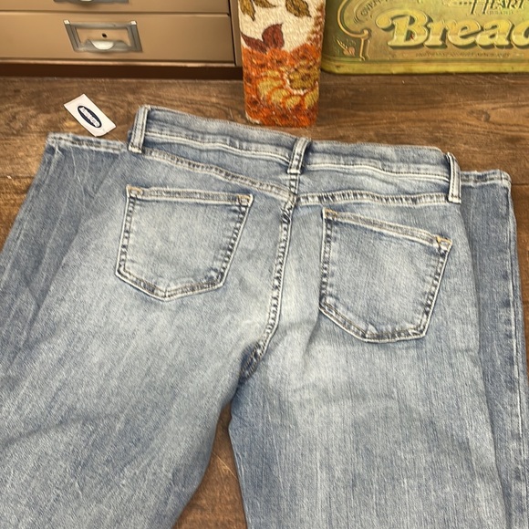 Boys size 14 Old Navy Jeans Karate Slim Flex Stretchy Distressed New with Tags - Picture 5 of 5